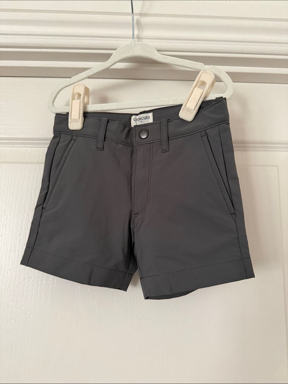 Crewcuts Boy’s Slate Gray Athletic Shorts